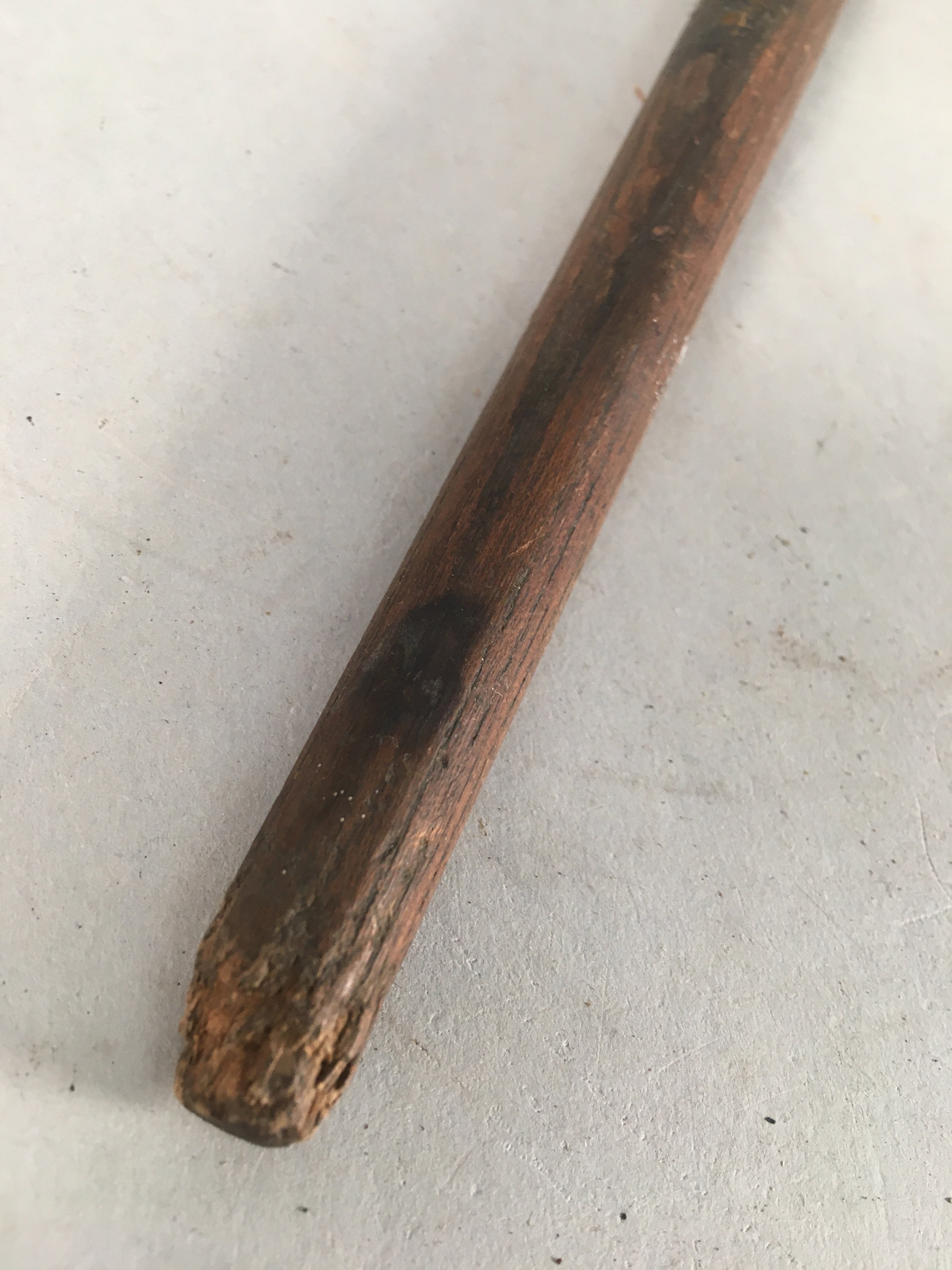 Japanese Chisel Nomi Carpentry Vtg Woodworking Tool 33cm Blade 8mm T149