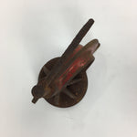 Japanese Clamp Carpentry Tool Vtg Woodworking Fixed Compression Iron Metal T213