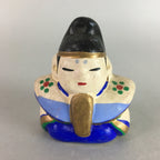 Japanese Clay Bell Dorei Ceramic Kimono Girl Lucky Charm Pottery DR228