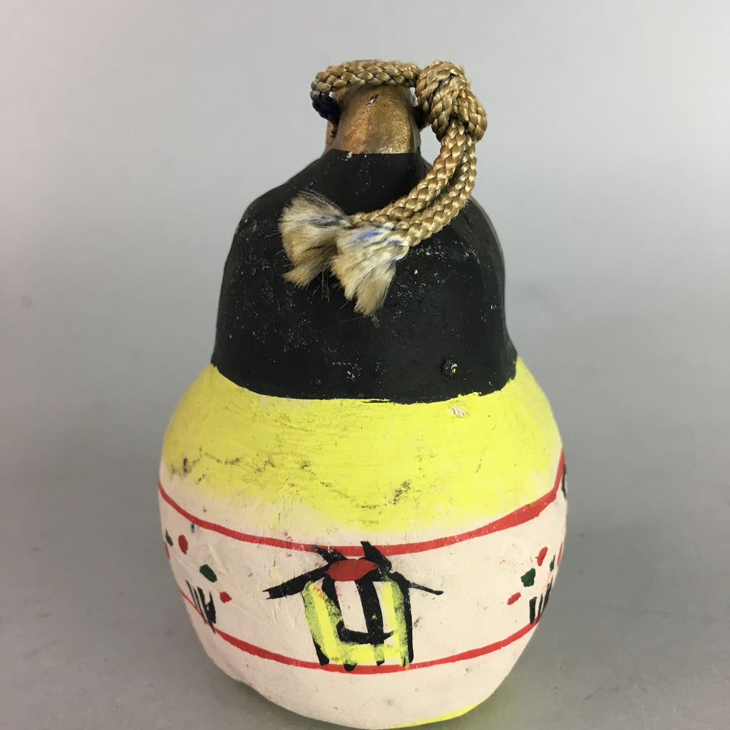 Japanese Clay Bell Dorei Pottery Ceramic Kimono Girl Lucky Charm Pottery DR200