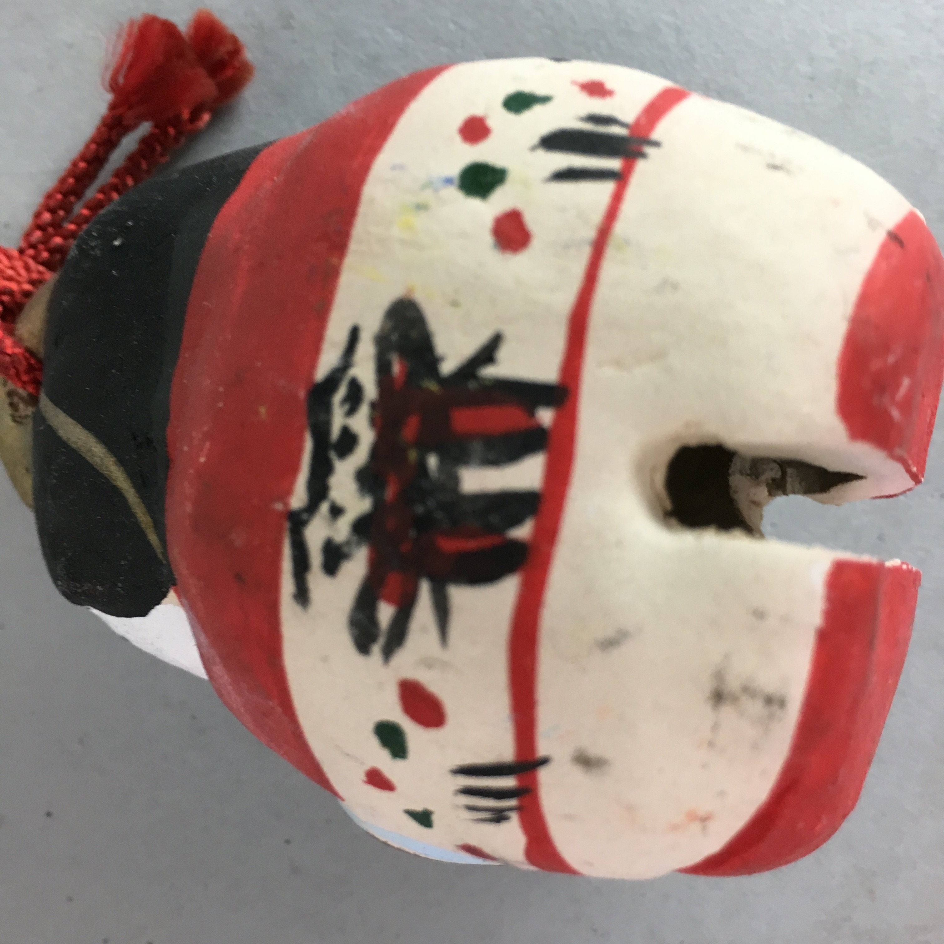 Japanese Clay Bell Dorei Pottery Ceramic Kimono Girl Lucky Charm Pottery DR201