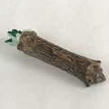 Japanese Clay Bell Dorei Tsuchi-Suzu Burdock Vegetable Ceramic Doll Amulet DR465