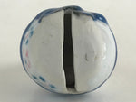 Japanese Clay Bell Dorei Tsuchi-Suzu Ceramic Baby Vtg Porcelain White Amulet DR4