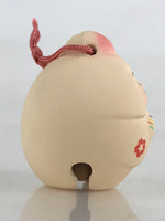 Japanese Clay Bell Dorei Tsuchi-Suzu Ceramic Doll Amulet Geisha Local Toys DR417
