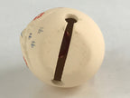 Japanese Clay Bell Dorei Tsuchi-Suzu Ceramic Doll Amulet Geisha Local Toys DR417