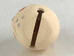 Japanese Clay Bell Dorei Tsuchi-Suzu Ceramic Doll Amulet Geisha Local Toys DR417