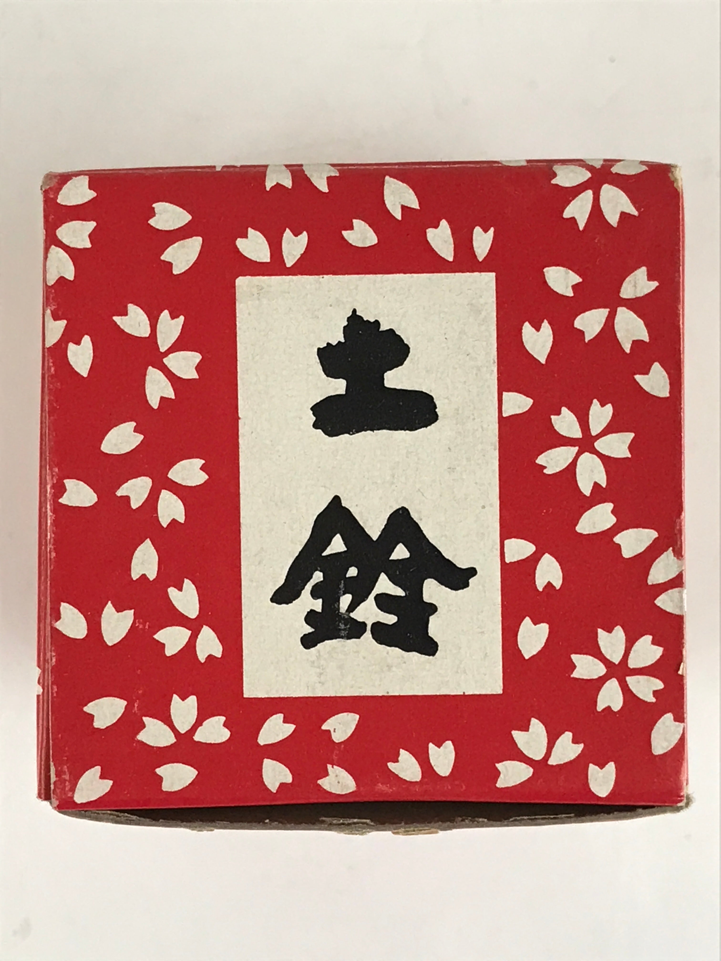 Japanese Clay Bell Dorei Tsuchi-Suzu Ceramic Doll Amulet Geisha Local Toys DR417