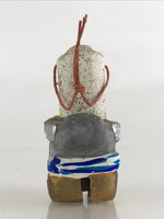 Japanese Clay Bell Dorei Tsuchi-Suzu Ceramic Doll Drifting Ship Jofukuji Amulet