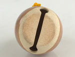 Japanese Clay Bell Dorei Tsuchi-Suzu Ceramic Hagi Ware Vtg Sake Bottle Amulet DR