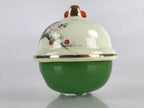 Japanese Clay Bell Dorei Tsuchi-Suzu Ceramic Kutani Ware Izumi Doll Vtg Amulet DR430