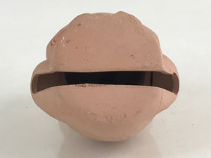 Japanese Clay Bell Dorei Tsuchi-Suzu Kaeru Frog Clay Doll Vtg Hida Gifu Amulet D