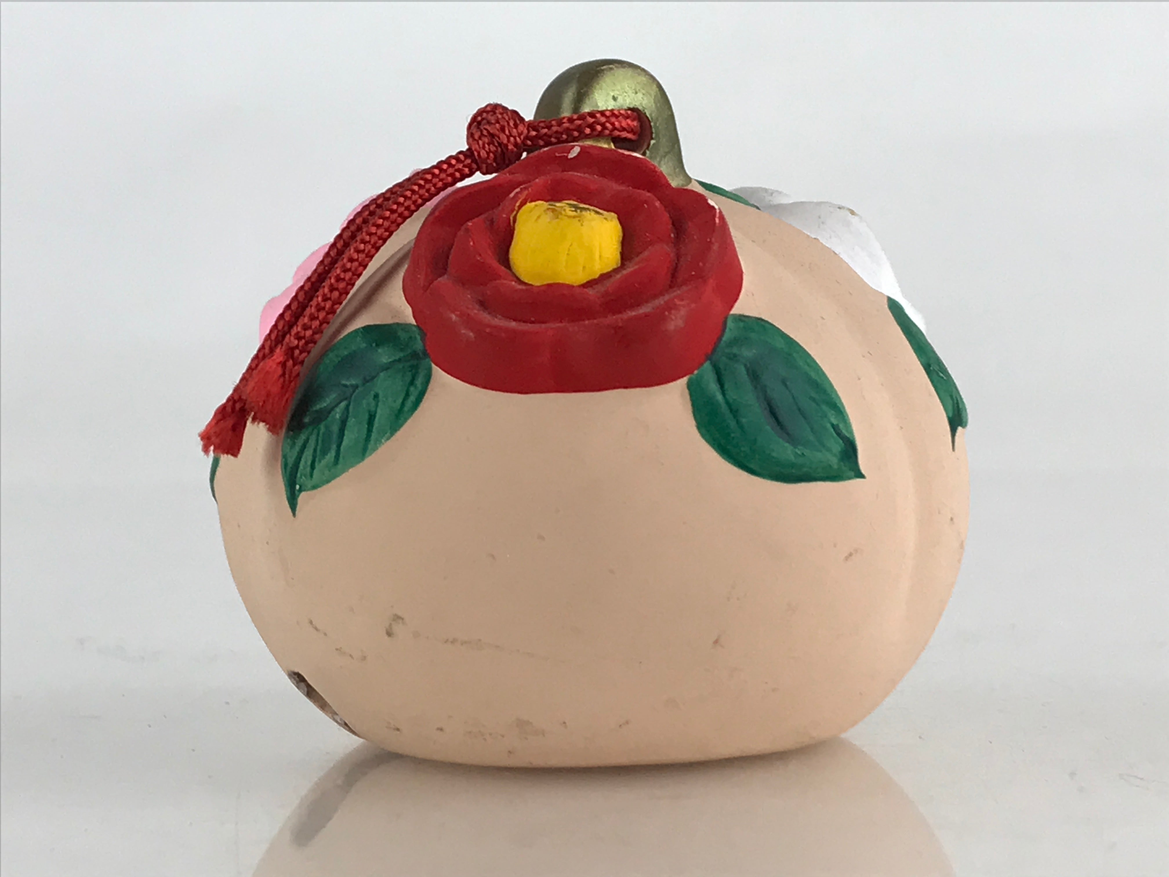 Japanese Clay Bell Dorei Tsuchi-Suzu Muikamatsuri Hanabaimatsuri