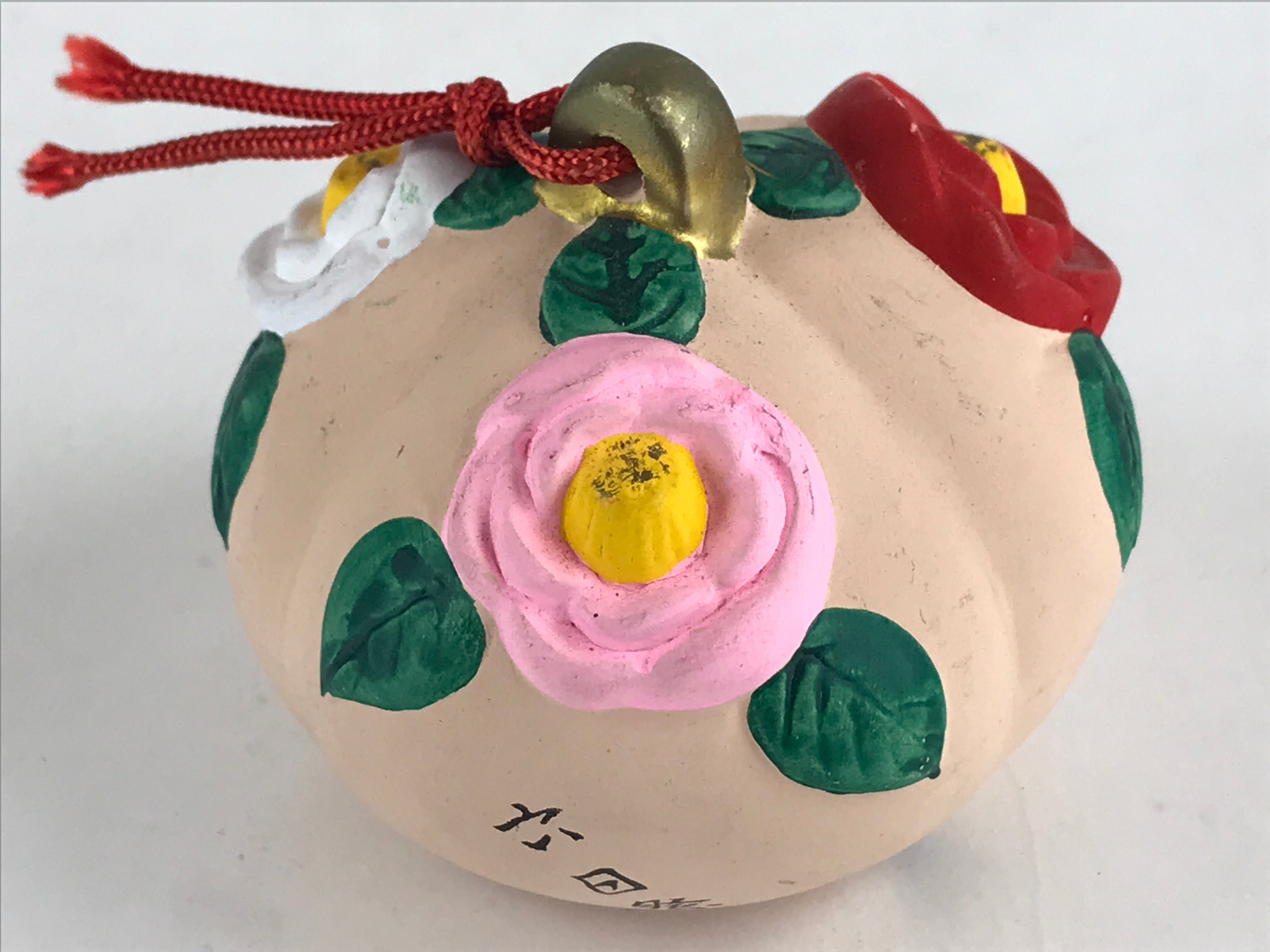 Japanese Clay Bell Dorei Tsuchi-Suzu Muikamatsuri Hanabaimatsuri