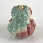 Japanese Clay Bell Dorei Tsuchi-Suzu Pumpkin Vegetable Ceramic Doll Amulet DR464