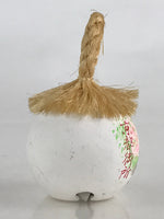 Japanese Clay Bell Dorei Tsuchi-Suzu Vtg Kyoto-Gosho Hamaguri-Gomon Round DR434