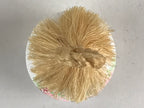 Japanese Clay Bell Dorei Tsuchi-Suzu Vtg Kyoto-Gosho Hamaguri-Gomon Round DR434