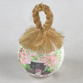 Japanese Clay Bell Dorei Tsuchi-Suzu Vtg Kyoto-Gosho Hamaguri-Gomon Round DR434