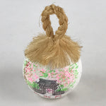 Japanese Clay Bell Dorei Tsuchi-Suzu Vtg Kyoto-Gosho Hamaguri-Gomon Round DR434