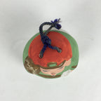 Japanese Clay Bell Dorei Vtg Ceramic Doll Amulet 7 Lucky Gods Daikokuten DR376