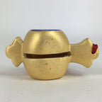 Japanese Clay Bell Dorei Vtg Ceramic Doll Amulet Gavel 7 Lucky Gods DR395