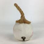 Japanese Clay Bell Dorei Vtg Ceramic Doll Amulet Kenrokuen Ishikawa DR393