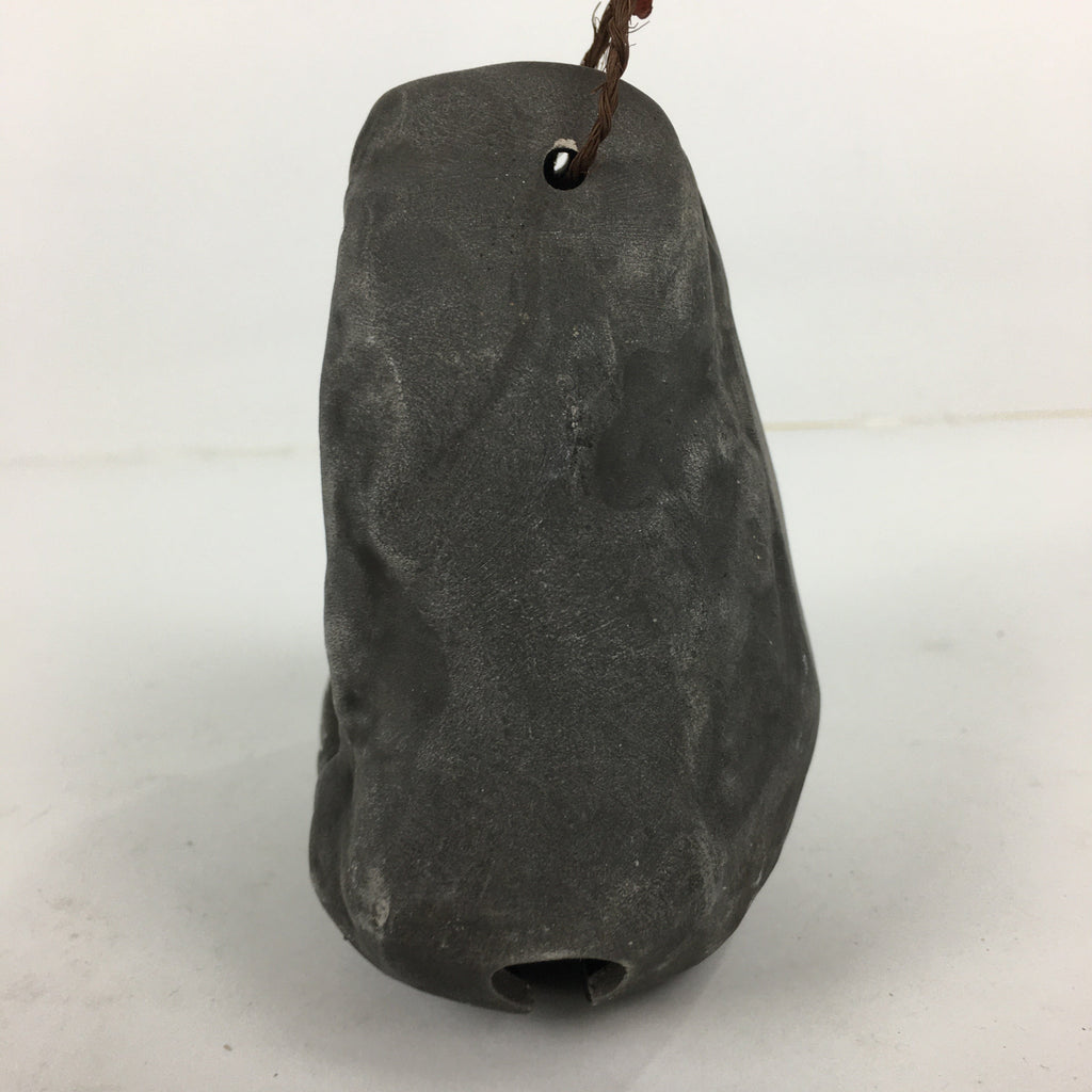 Japanese Clay Bell Dorei Vtg Ceramic Doll Amulet Stone Statues Man Woman DR334