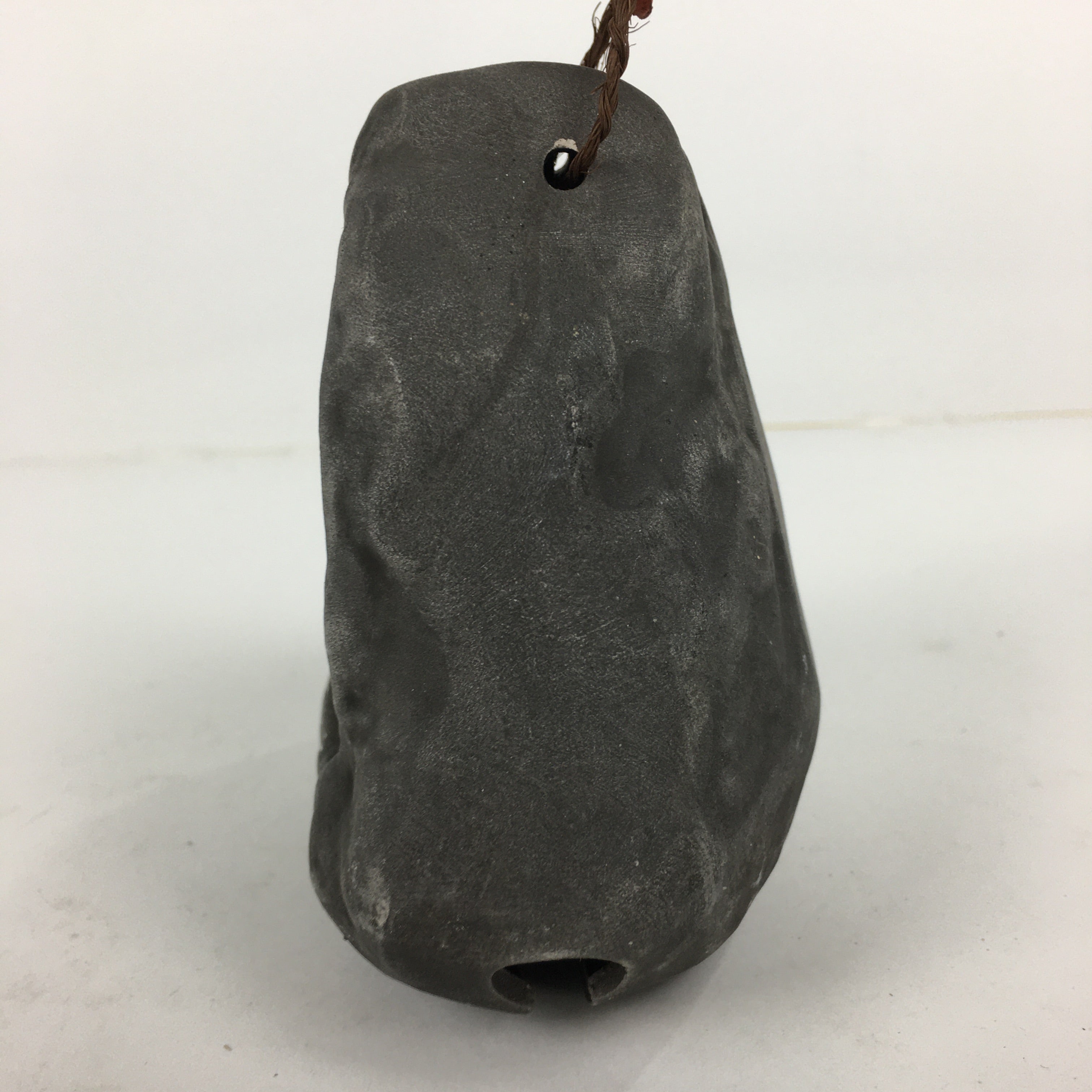 Japanese Clay Bell Dorei Vtg Ceramic Doll Amulet Stone Statues Man Woman DR334