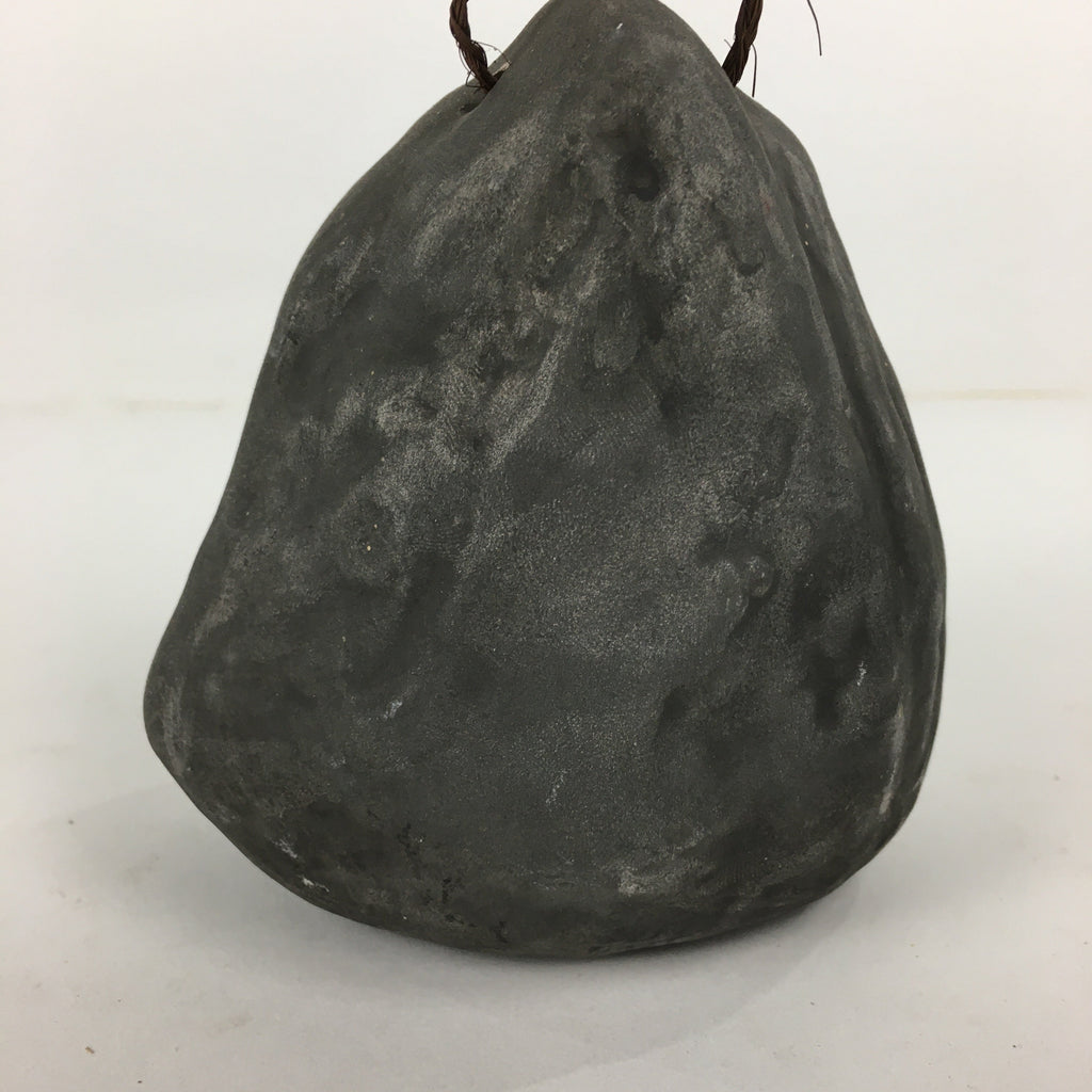 Japanese Clay Bell Dorei Vtg Ceramic Doll Amulet Stone Statues Man Woman DR334