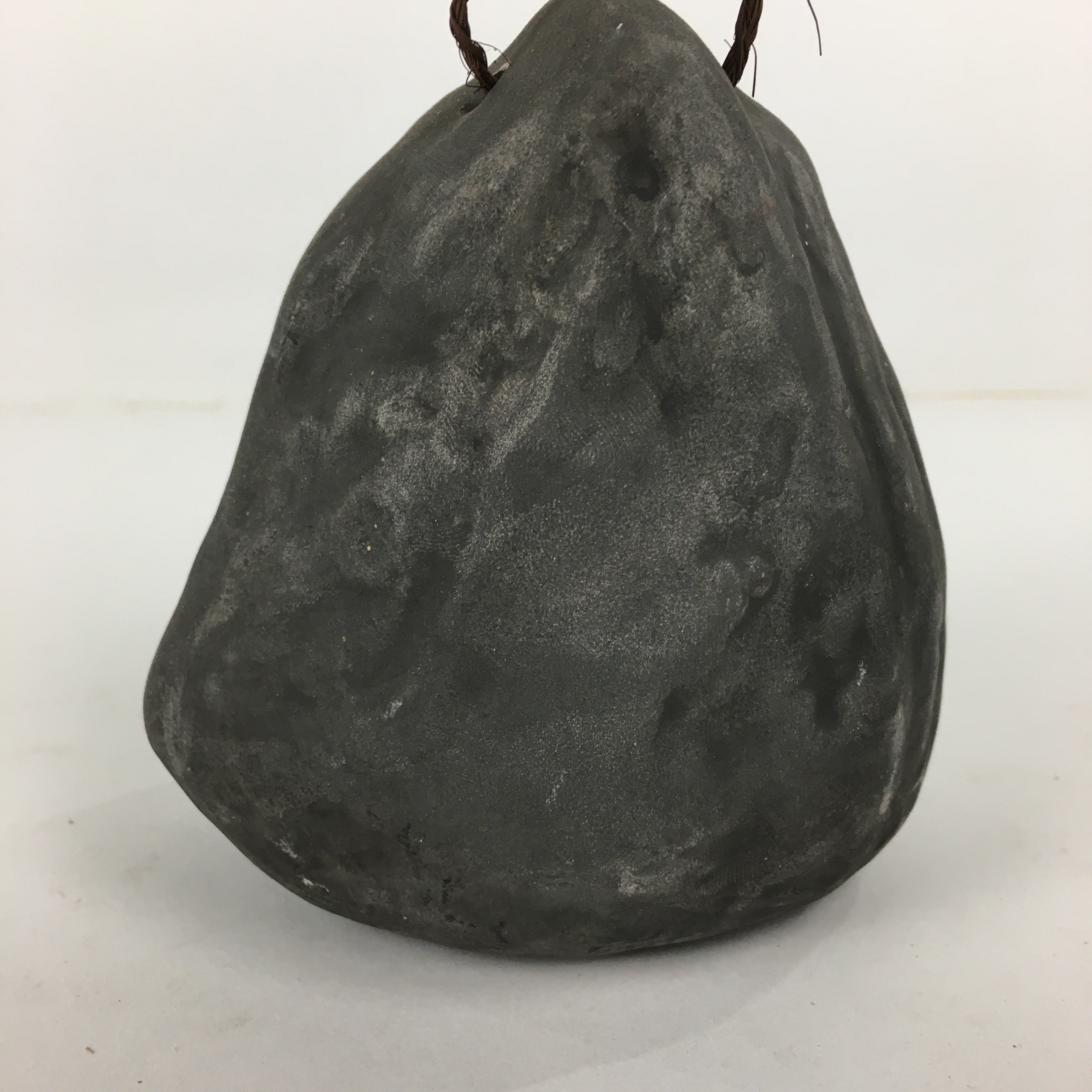 Japanese Clay Bell Dorei Vtg Ceramic Doll Amulet Stone Statues Man Woman DR334