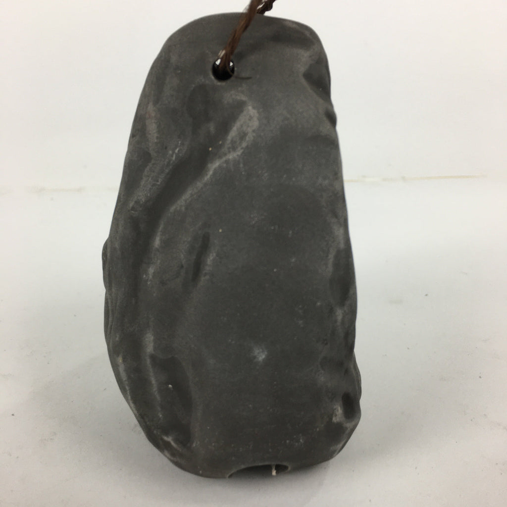 Japanese Clay Bell Dorei Vtg Ceramic Doll Amulet Stone Statues Man Woman DR334
