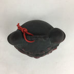 Japanese Clay Bell Vtg Dorei Ceramic Doll Amulet Guardian Dog DR392