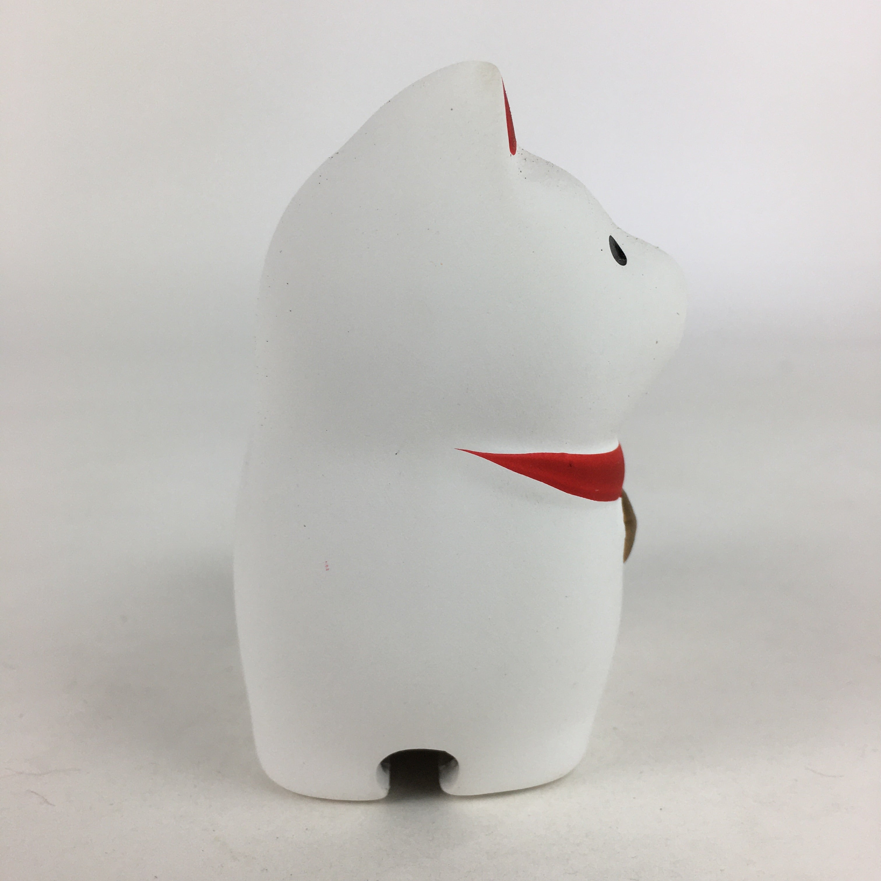 Japanese Clay Bell Vtg Dorei Ceramic Doll Amulet Japanese Zodiac Dog DR405
