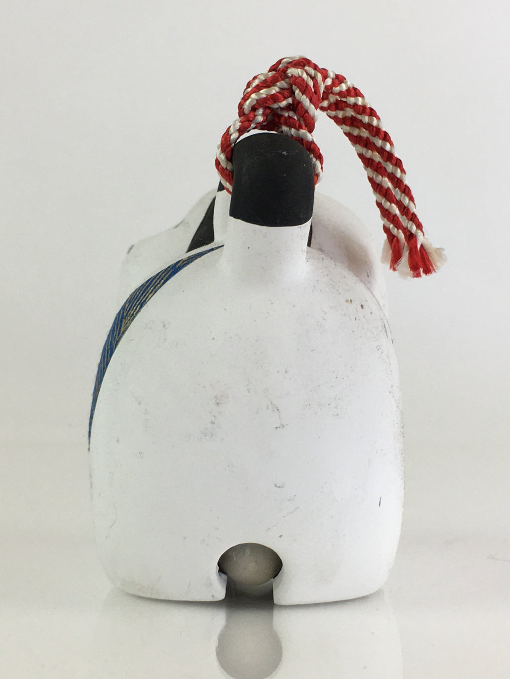 Japanese Clay Bell Vtg Dorei Ceramic Doll Amulet Japanese Zodiac Dog DR407