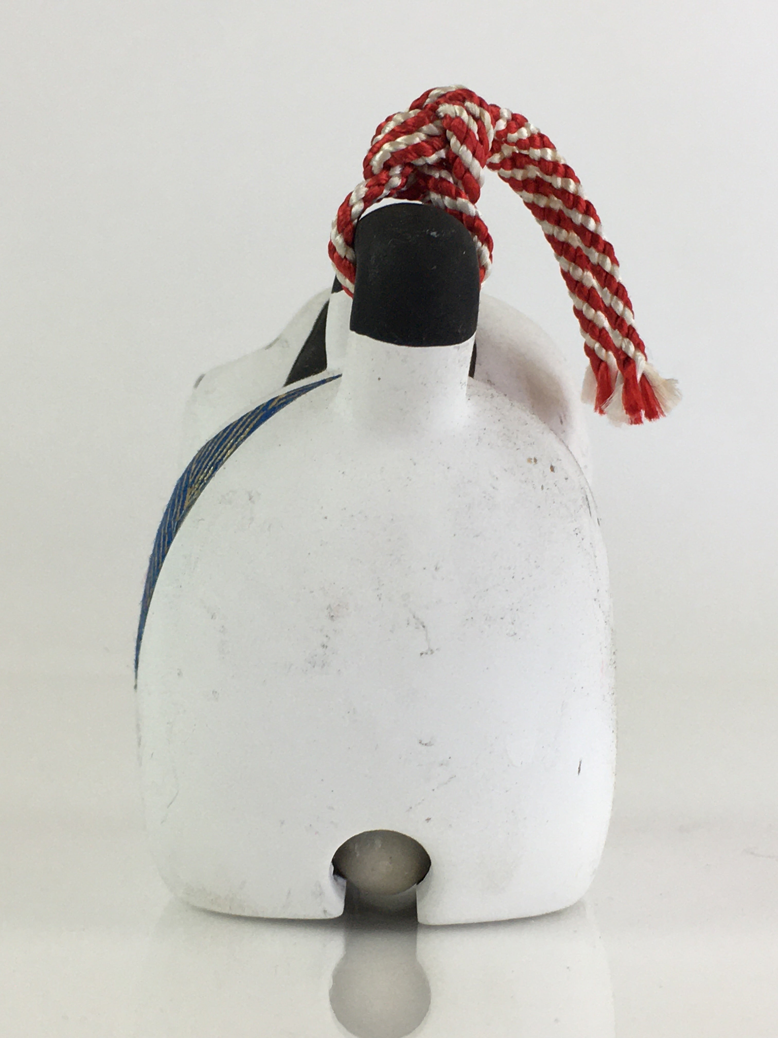 Japanese Clay Bell Vtg Dorei Ceramic Doll Amulet Japanese Zodiac Dog DR407
