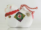 Japanese Clay Bell Vtg Dorei Ceramic Doll Amulet Japanese Zodiac Monkey DR406