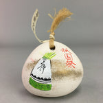 Japanese Clay Bell Vtg Dorei Ceramic Doll Amulet Kyoto Gion Festival DR239