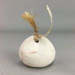 Japanese Clay Bell Vtg Dorei Ceramic Doll Amulet Kyoto Gion Festival DR239