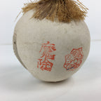 Japanese Clay Bell Vtg Dorei Ceramic Doll Amulet Shimoda port Traditional DR348