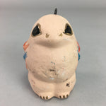 Japanese Clay Bell Vtg Dorei Ceramic Doll Brown Creature Animal Fairy DR260