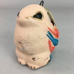 Japanese Clay Bell Vtg Dorei Ceramic Doll Brown Creature Animal Fairy DR260