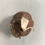 Japanese Clay Bell Vtg Dorei Ceramic Doll Sekko-ji Temple Nara DR307