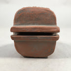 Japanese Clay Bell Vtg Dorei Ceramic Doll Sekko-ji Temple Nara DR307