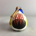 Japanese Clay Bell Vtg Dorei Ceramic Doll White Zodiac Sheep DR295