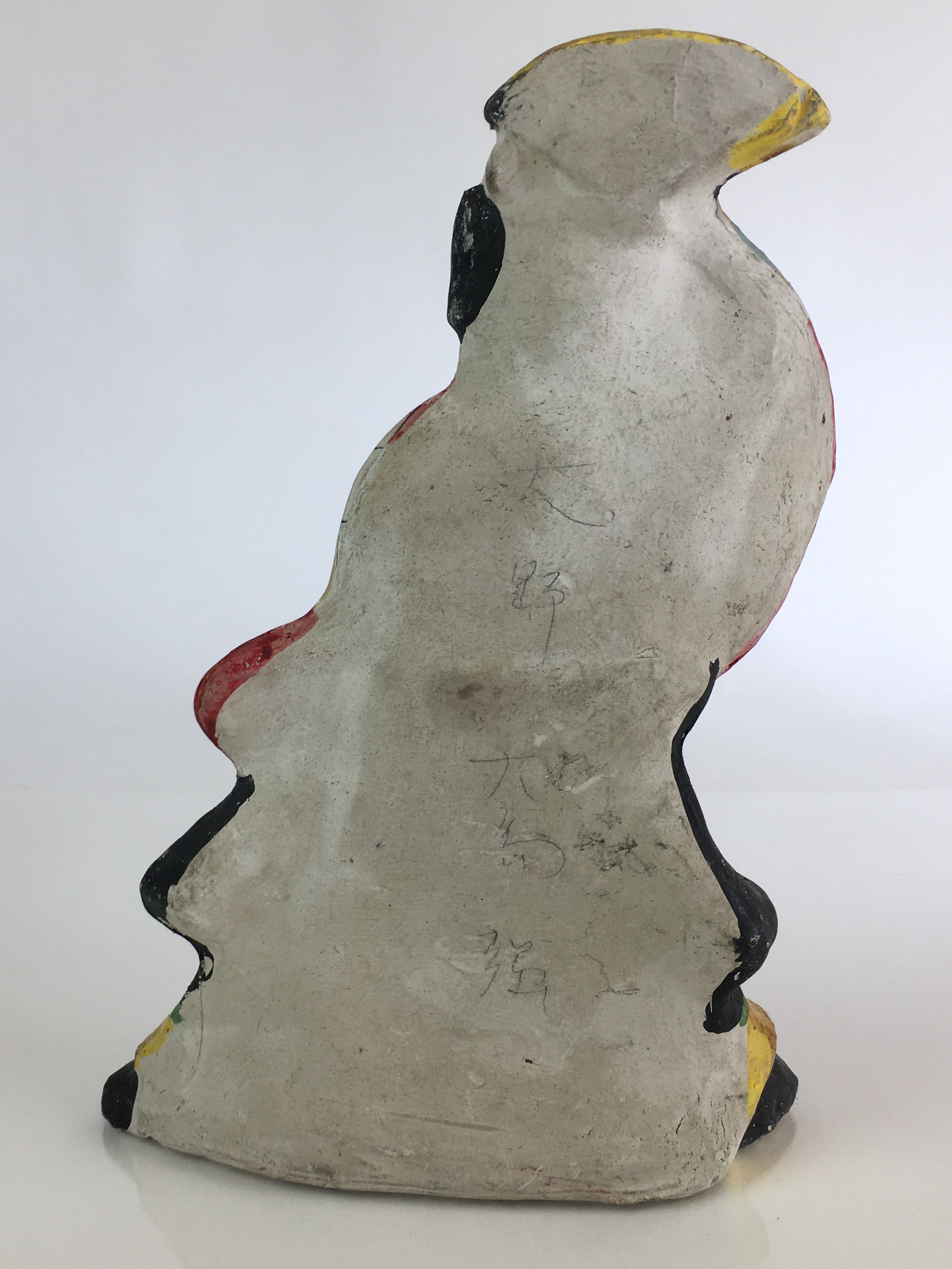 Japanese Clay Doll Vtg Ningyo Traditional Handicraft Kabuki Dance BD829