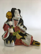 Japanese Clay Doll Vtg Ningyo Traditional Handicraft Kabuki Hammer BD830