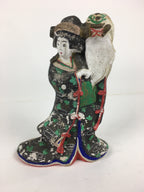 Japanese Clay Doll Vtg Ningyo Traditional Handicraft Kimono Geisha BD752