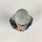 Japanese Clay Doll Vtg Ningyo Traditional Handicraft Kimono Old Lady BD755
