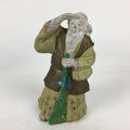 Japanese Clay Doll Vtg Ningyo Traditional Handicraft Kimono Old Man BD744