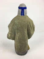 Japanese Clay Doll Vtg Ningyo Traditional Handicraft Kimono Old Woman BD743