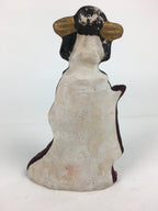 Japanese Clay Doll Vtg Ningyo Traditional Handicraft Kimono Princess BD750